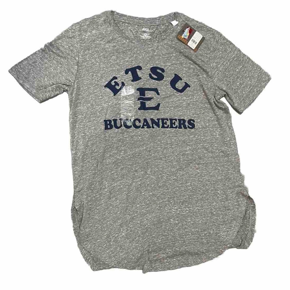 ETSU Buccaneers Gray Short Sleeve Tee